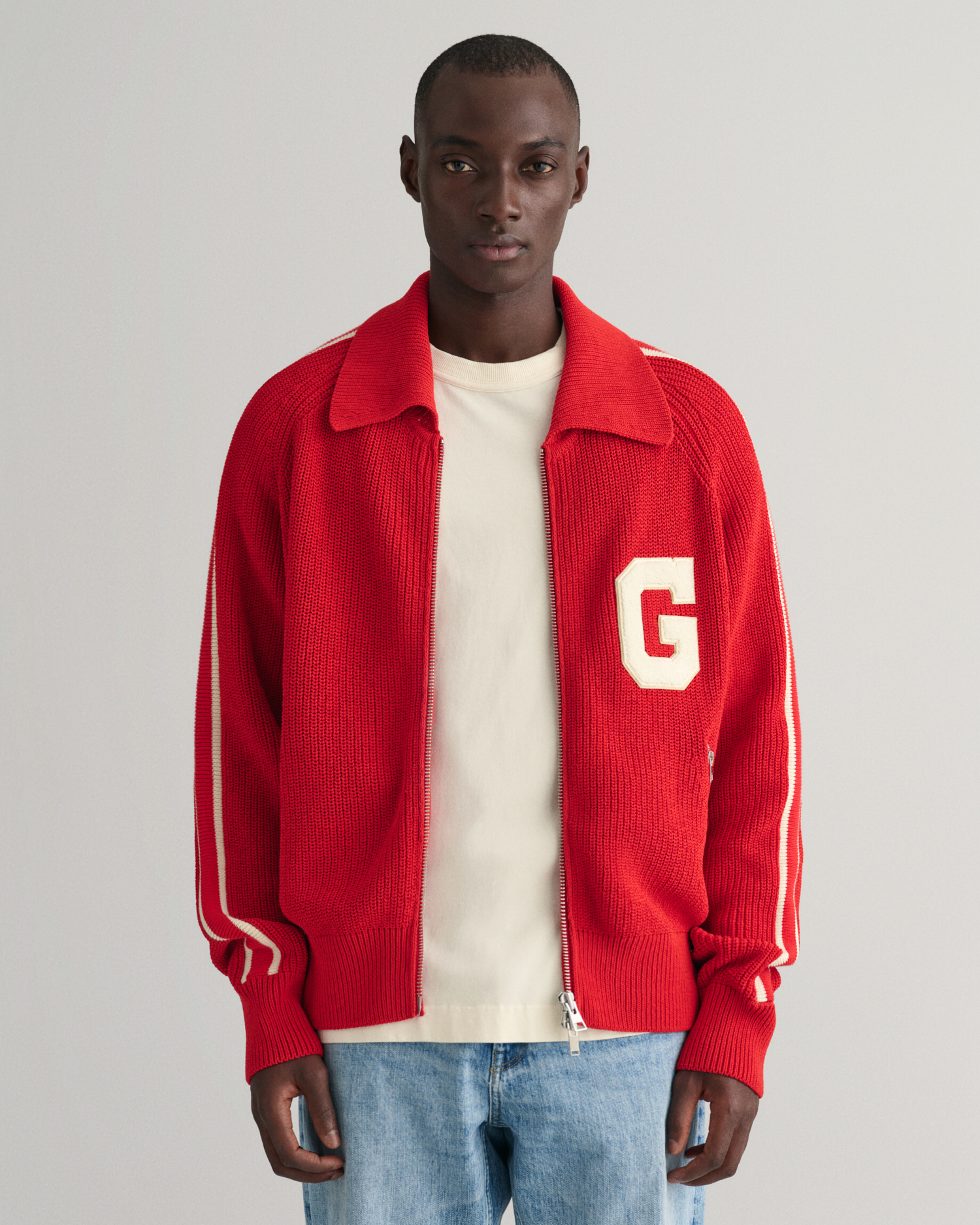 gant red jacket